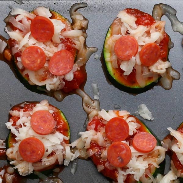 After-School Zucchini Pizzas
