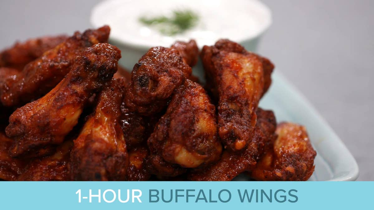1-Hour Buffalo  Chicken Wings