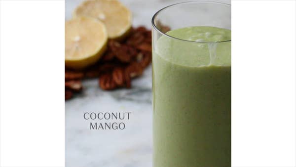 Coconut Mango Freezer-Prep Smoothie