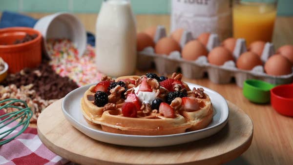 Breakfast Waffle: The Basic