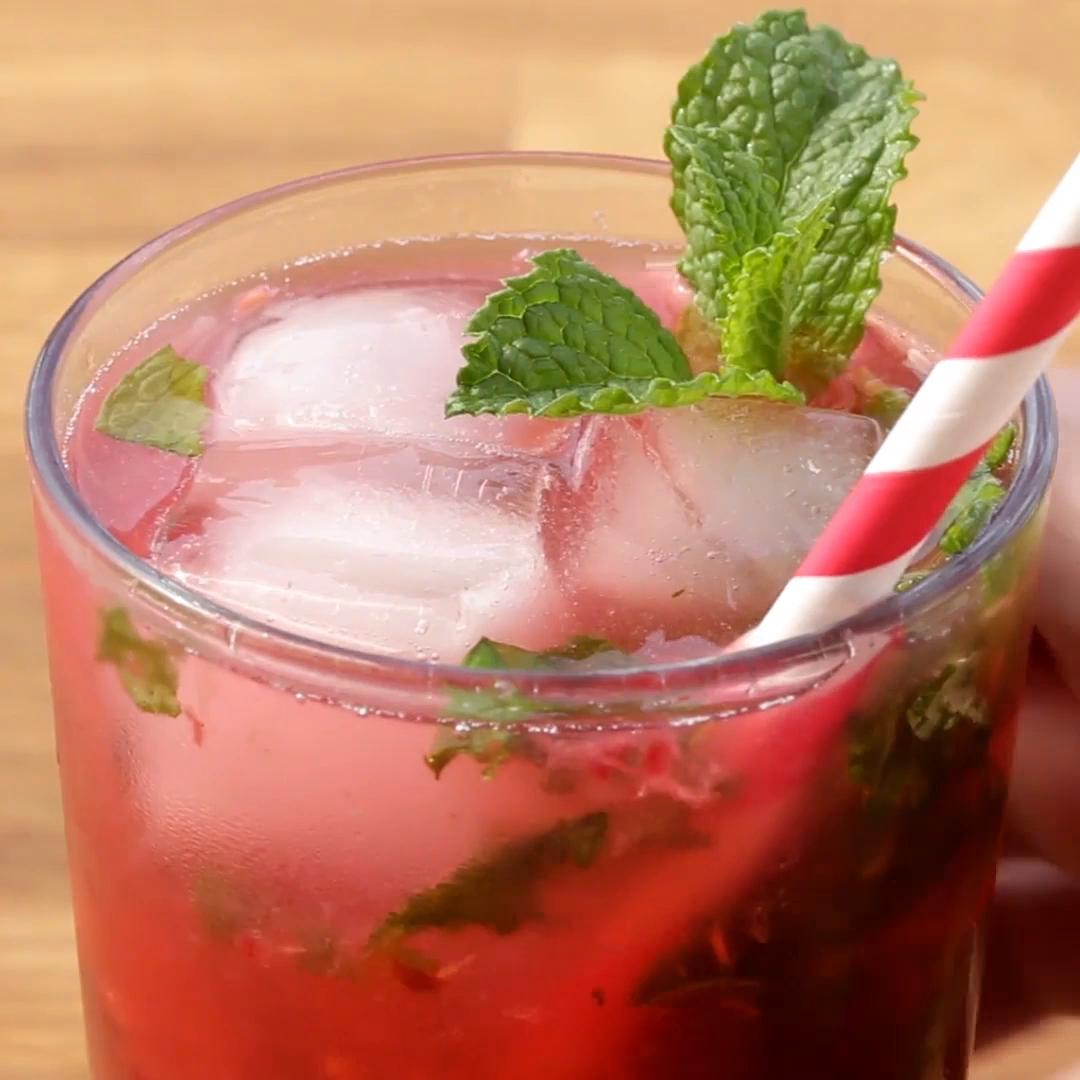 Raspberry Mojito Recipe by Tasty