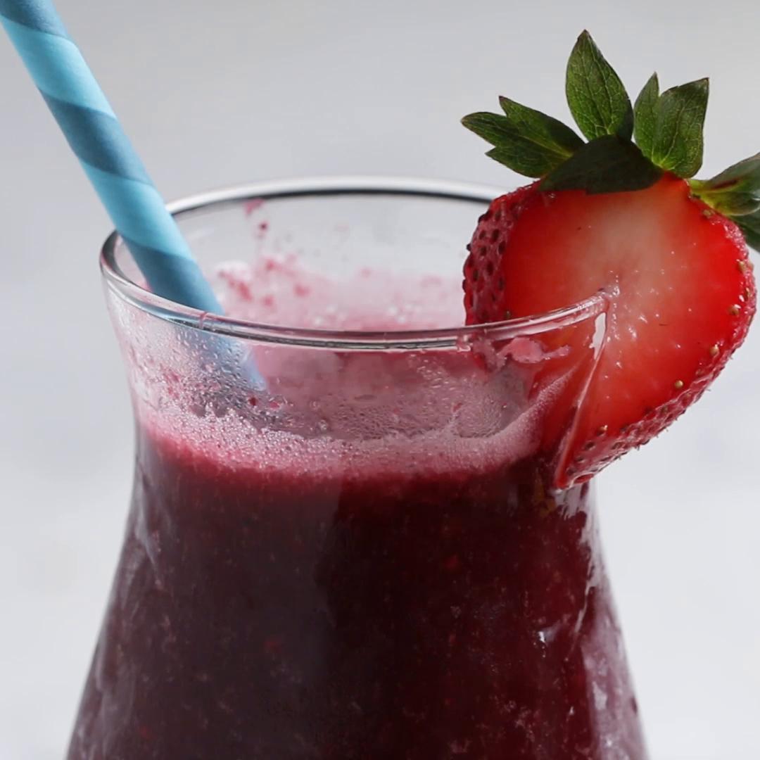 Mixed Berry Frozen Sangria Recipe by Tasty image