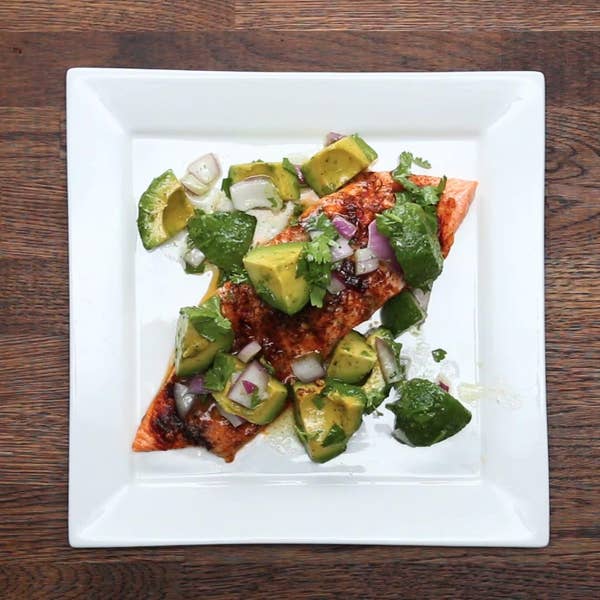 Avocado Lime Salmon