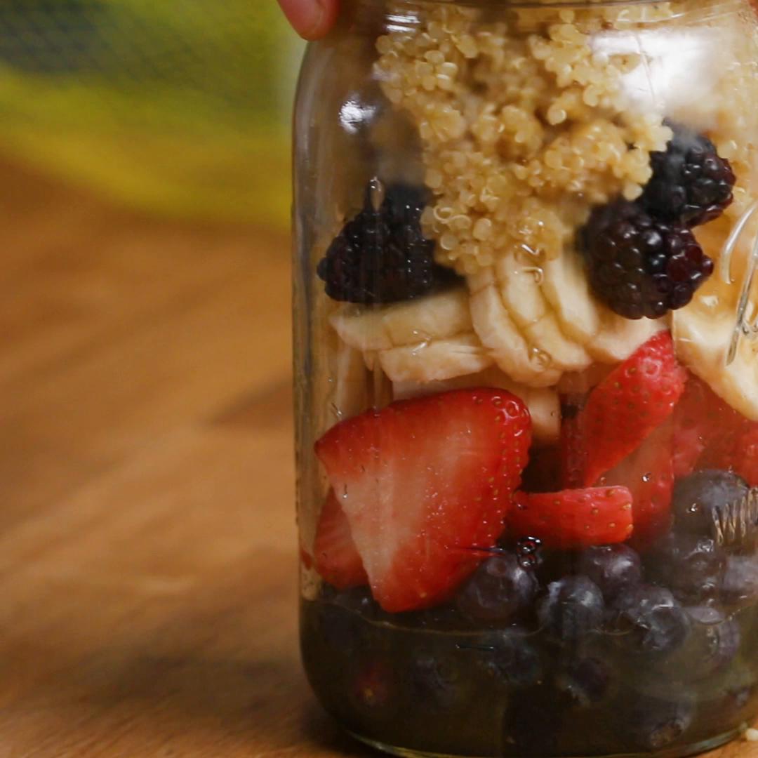 Fruit Salad in a Jar