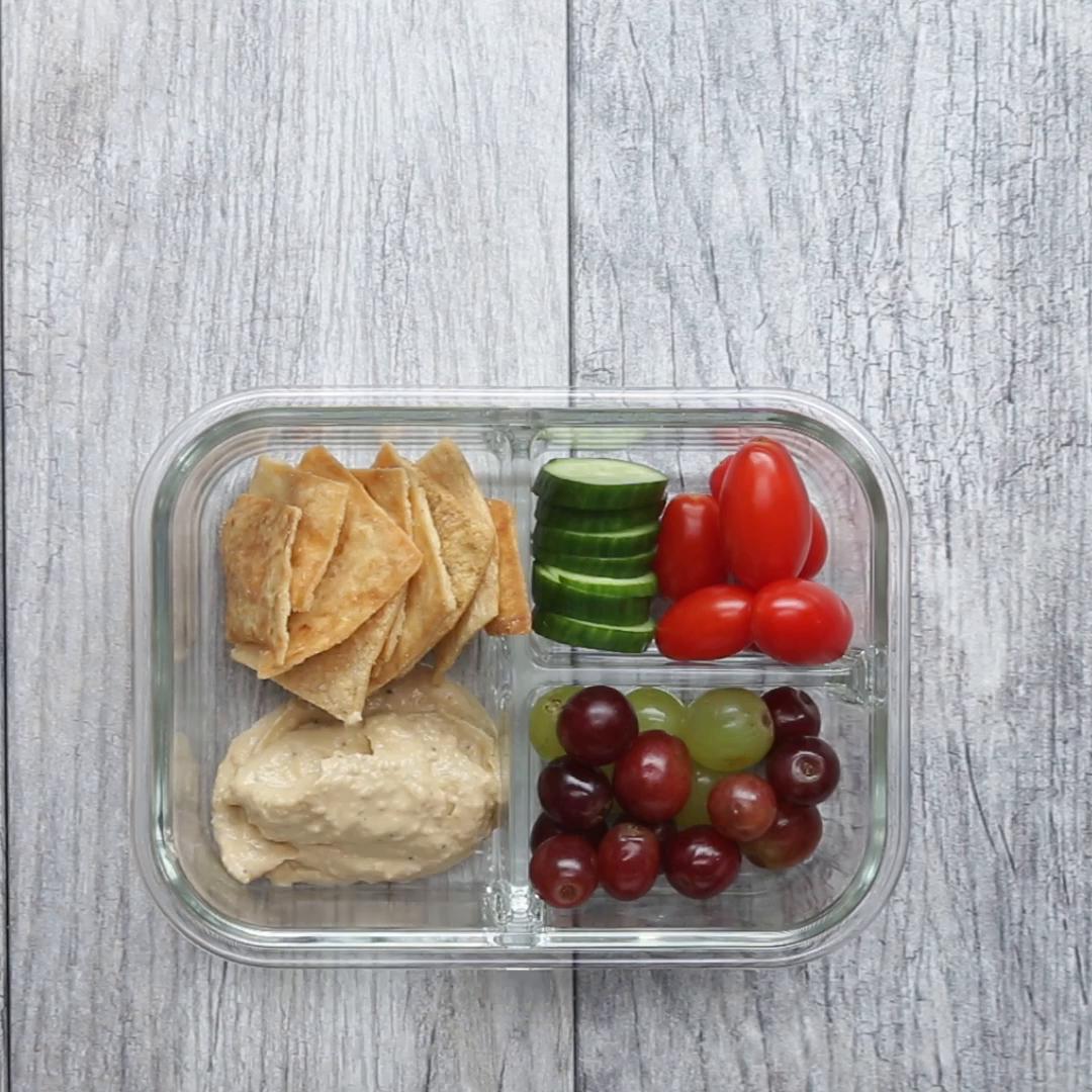Snack Lunch Bento Box - Fully Mediterranean