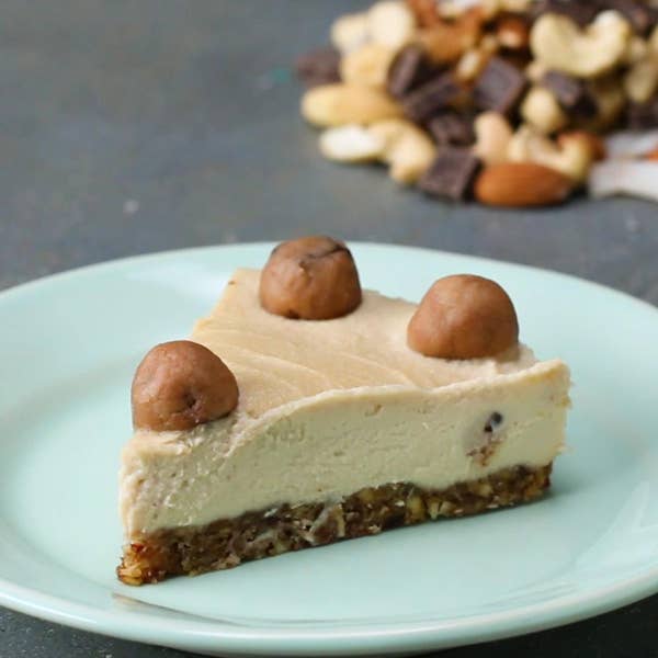 Dairy-Free Cookie Dough “Cheesecake”