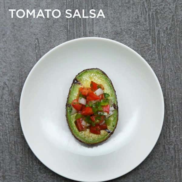 Tomato Salsa-stuffed Avocado