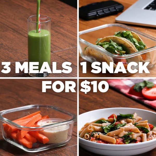 3 Meals, 1 Snack, $10 Meal Plan