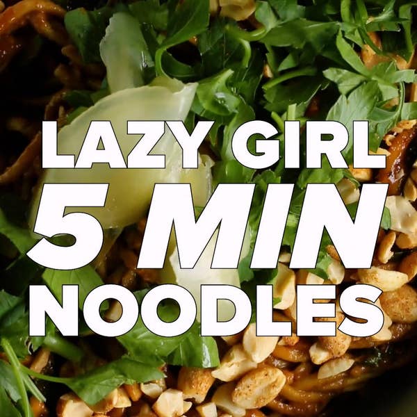 Lazy Girl 5 Minute Noodles