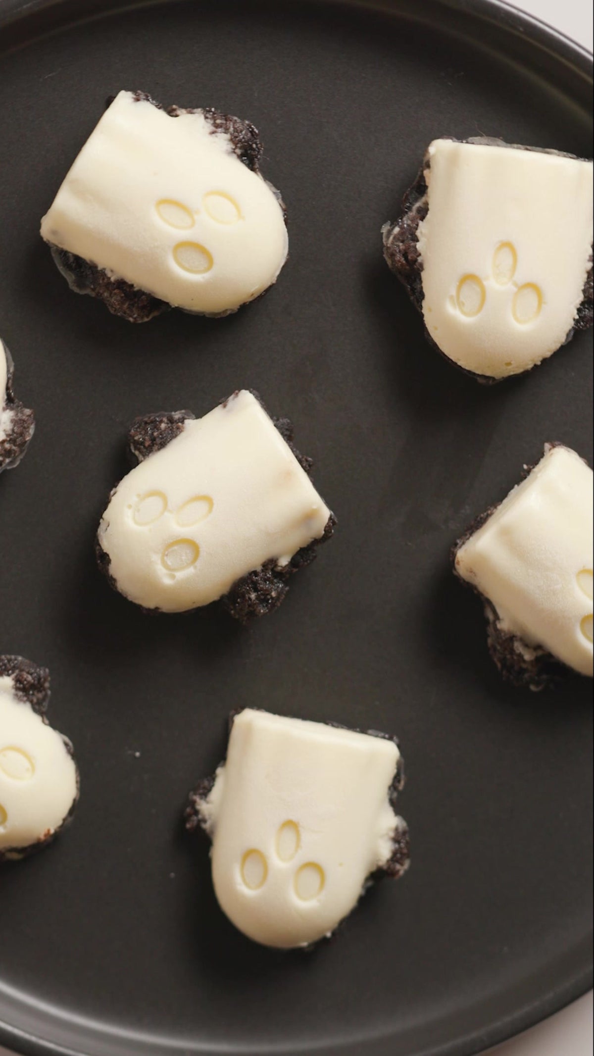 4-Ingredient Ghost Cheesecakes Recipe by Tasty-image