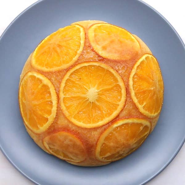 Rice Cooker Orange Upside-Down Cake