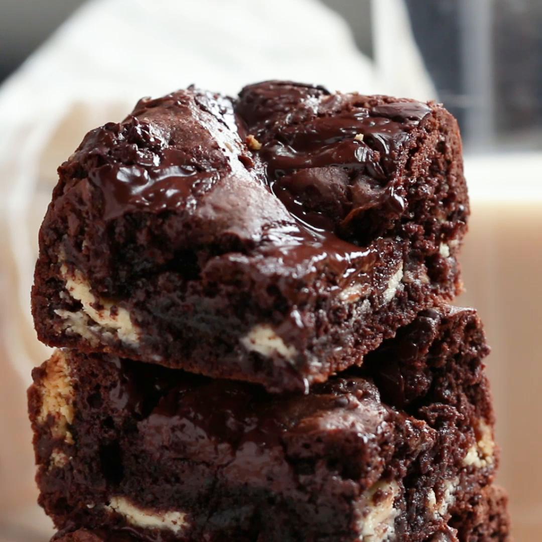 Double Chocolate 'Box' Brownies Recipe by Tasty