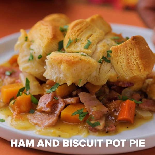 Ham And Biscuit Pot Pie
