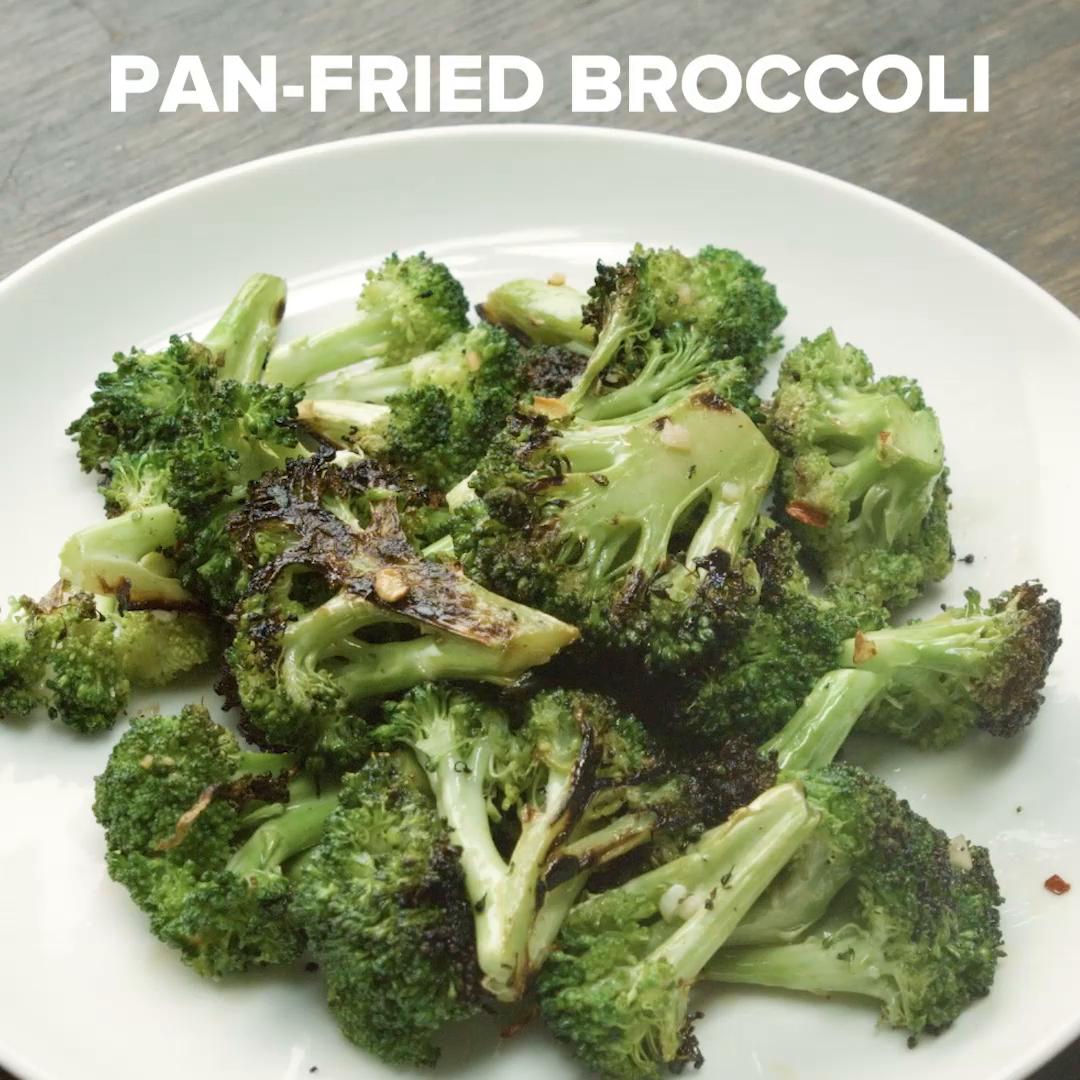 Pan Fried Broccoli Recipe By Tasty