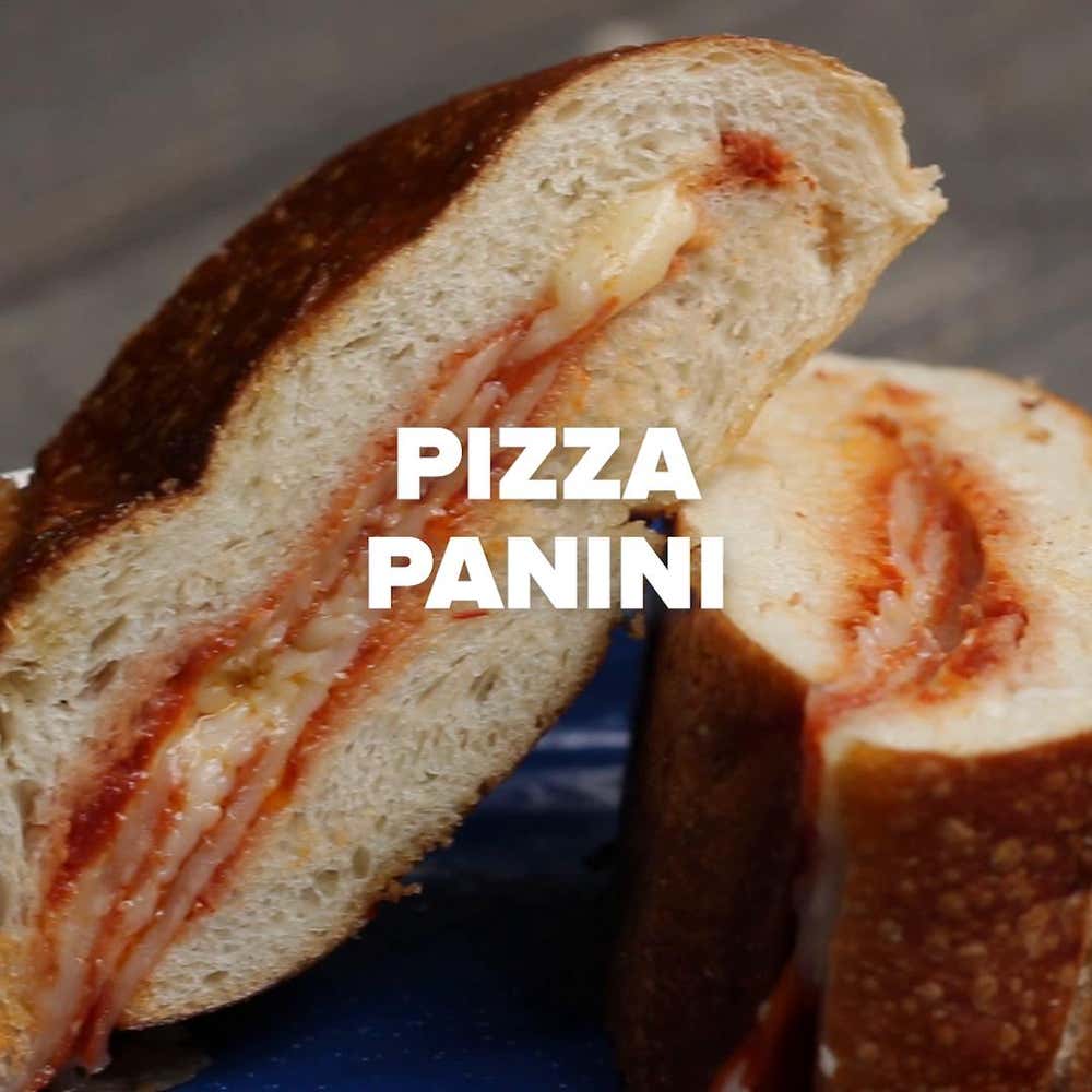 Pizza Panini Sandwich Recipe by Tasty