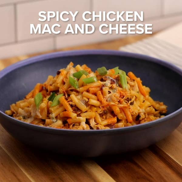 Spicy Chicken Mac And Cheese