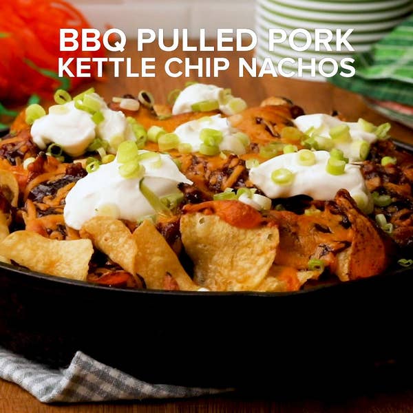 Bbq Pulled Pork Kettle Chip Nachos