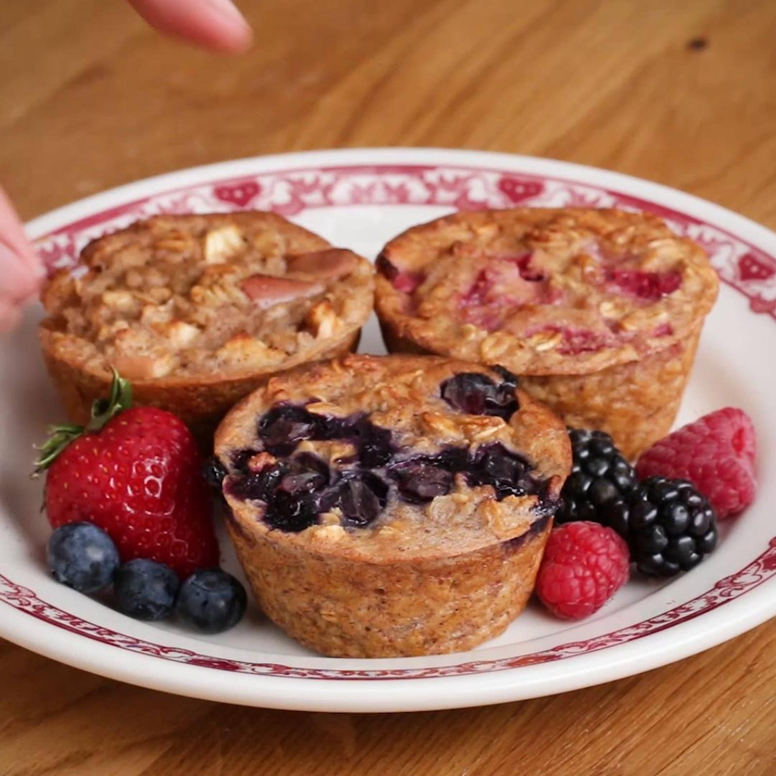 Muffin Tin Banana Oat Muffins Recipe By Tasty