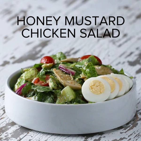Homemade Honey Mustard Chicken Salad
