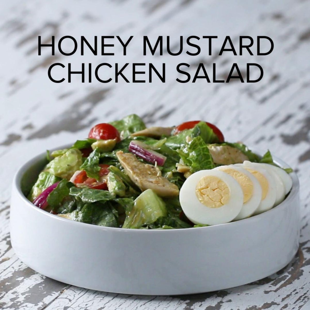 Homemade Honey Mustard Chicken Salad Recipe by Tasty-image