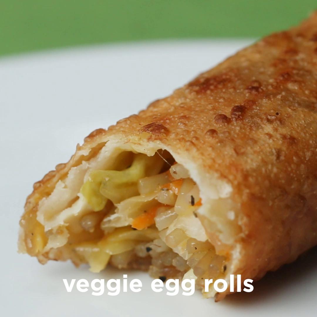 Baked Vegetable Egg Rolls