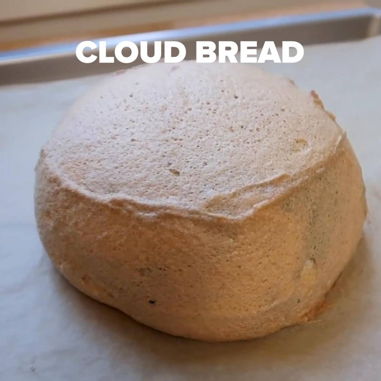 TikTok Cloud Bread Recipe by Tasty