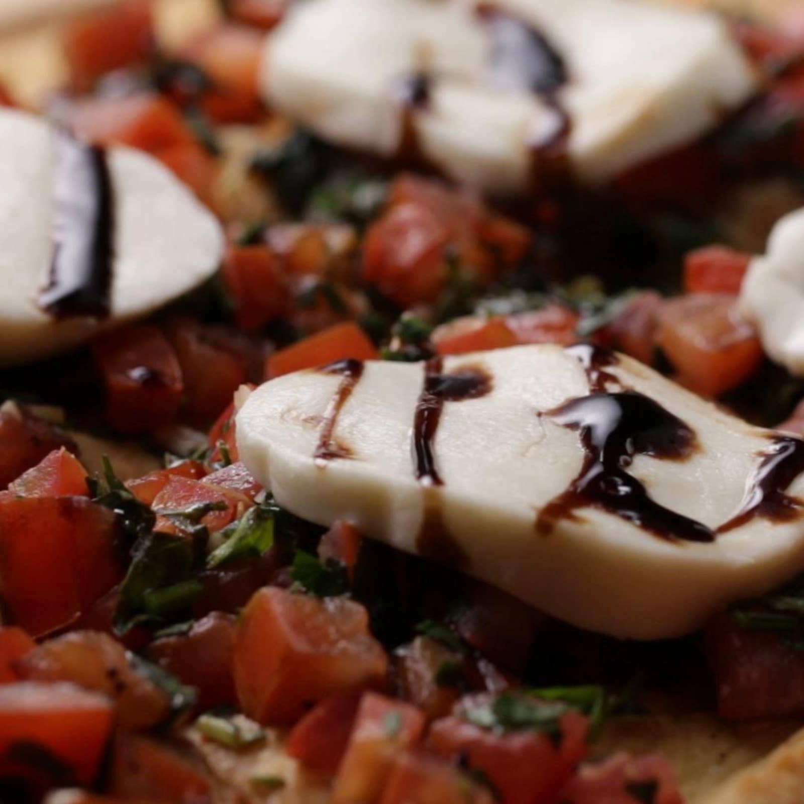 Sheet Pan Bruschetta Recipe By Tasty