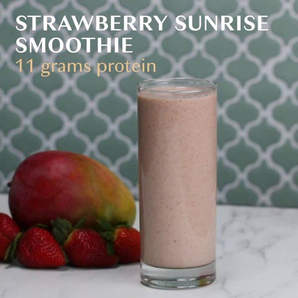 Strawberry Sunrise Smoothie