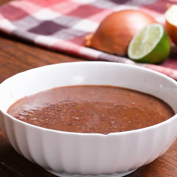 Black Bean Vegetarian Soup 