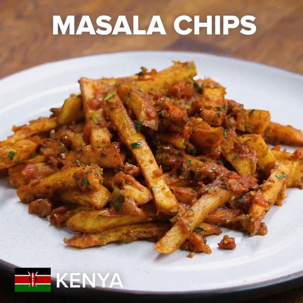 Kenyan Masala Chips