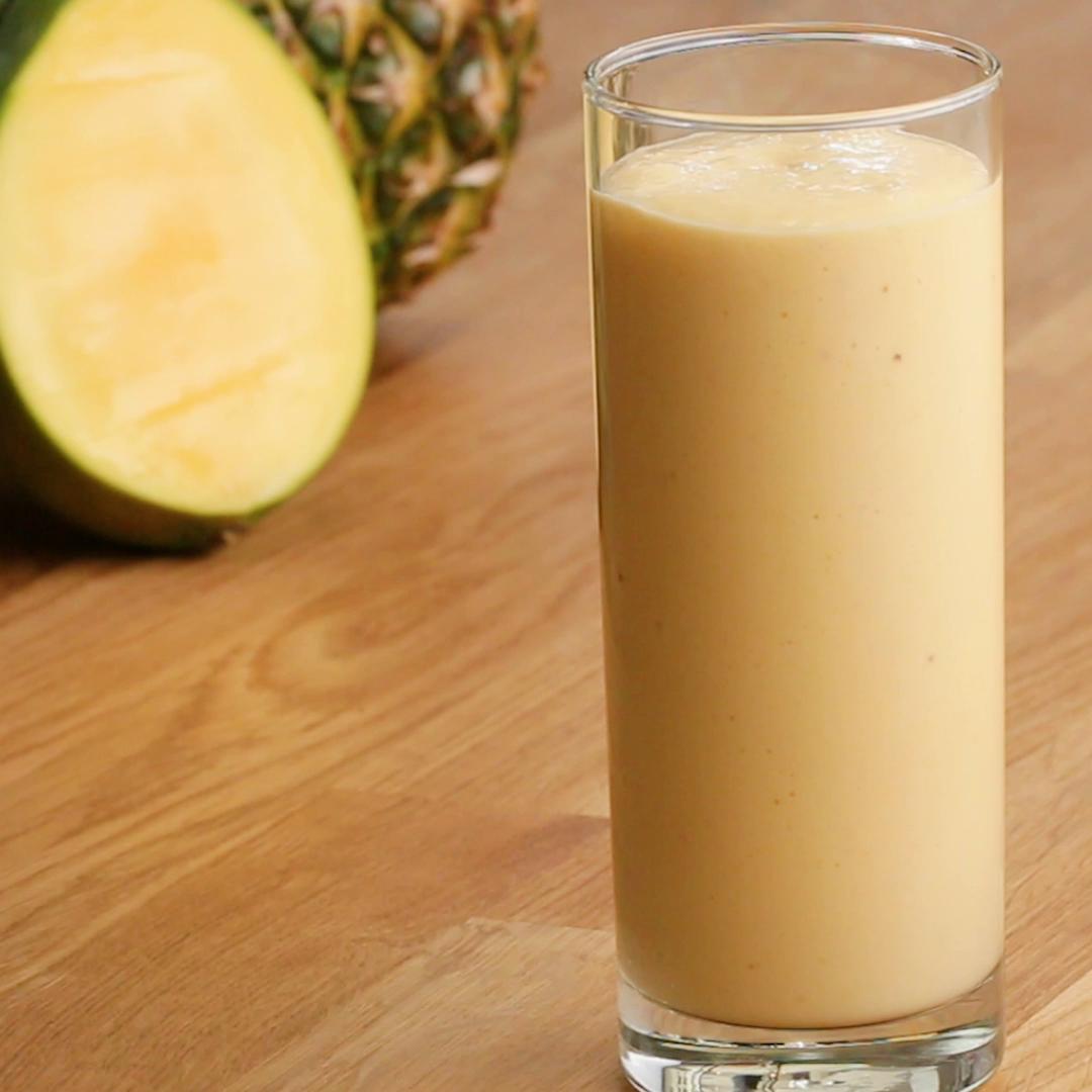 Pineapple Mango Banana Freezer Prep Smoothie Recipe By Tasty