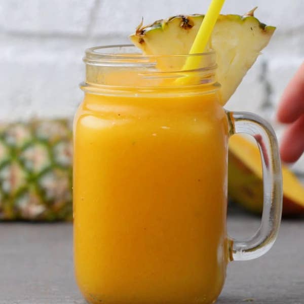Mango-Pineapple Slushie