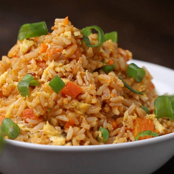 Healthier Veggie Fried Rice