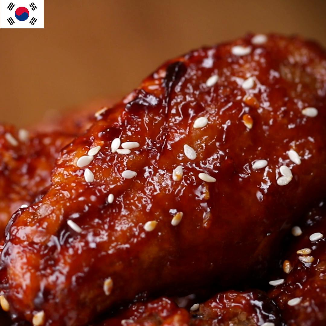 spicy-korean-chicken-recipe-by-tasty