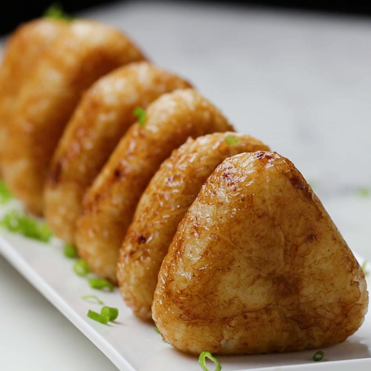 Beef Broccoli-Stuffed Rice Triangles Recipe by Tasty-image