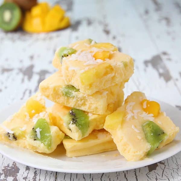 Tropical Yogurt Bark