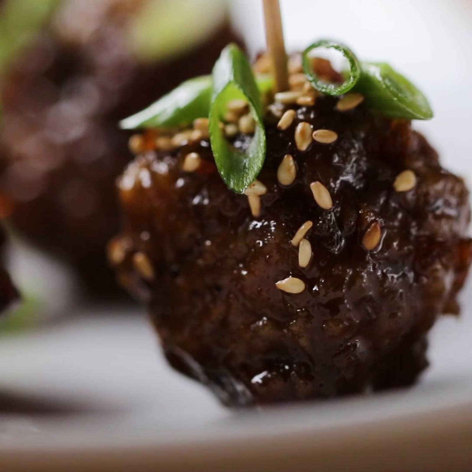 Teriyaki Meatballs Recipe By Tasty