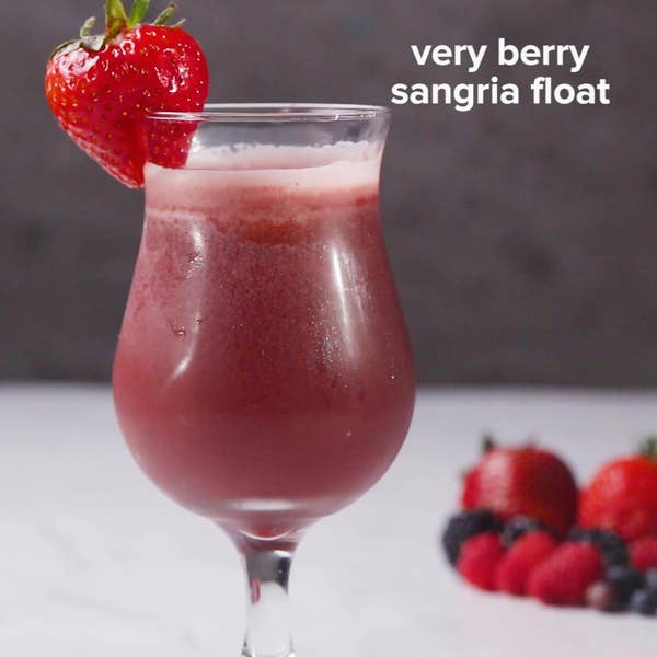 Very Berry Sangria Float