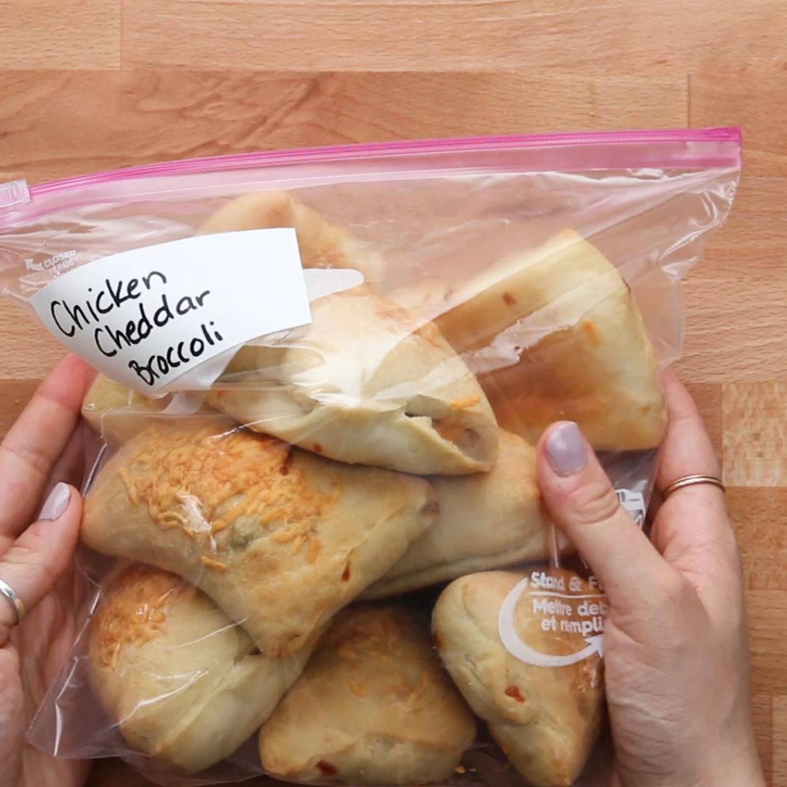 Chicken Cheddar Broccoli Pockets Recipe By Tasty