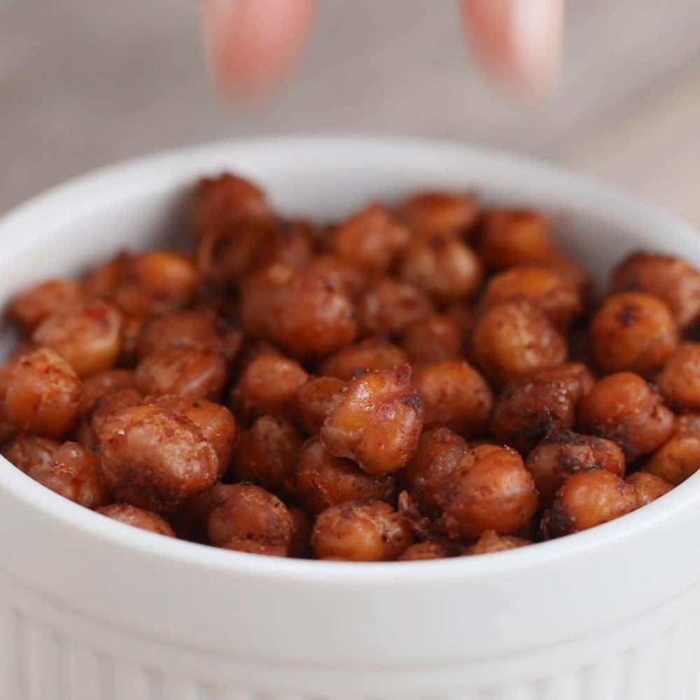 Chili Lime Crispy Chickpeas Recipe by Tasty