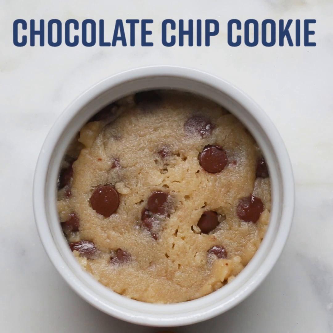 Microwave Chocolate Chip Cookie Recipe By Tasty