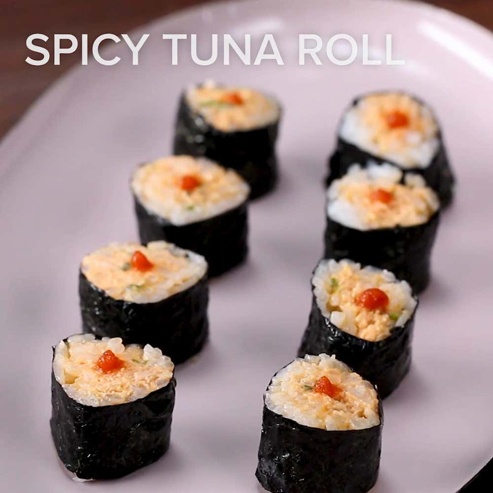 Spicy Tuna Roll Recipe by Tasty