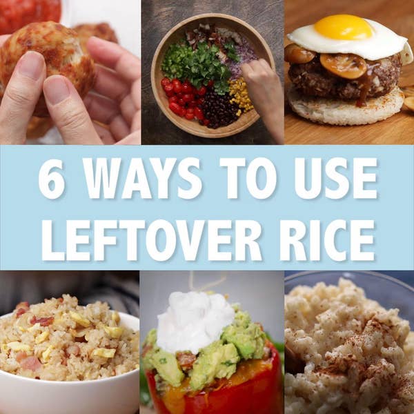 6 Ways To Use Leftover Rice