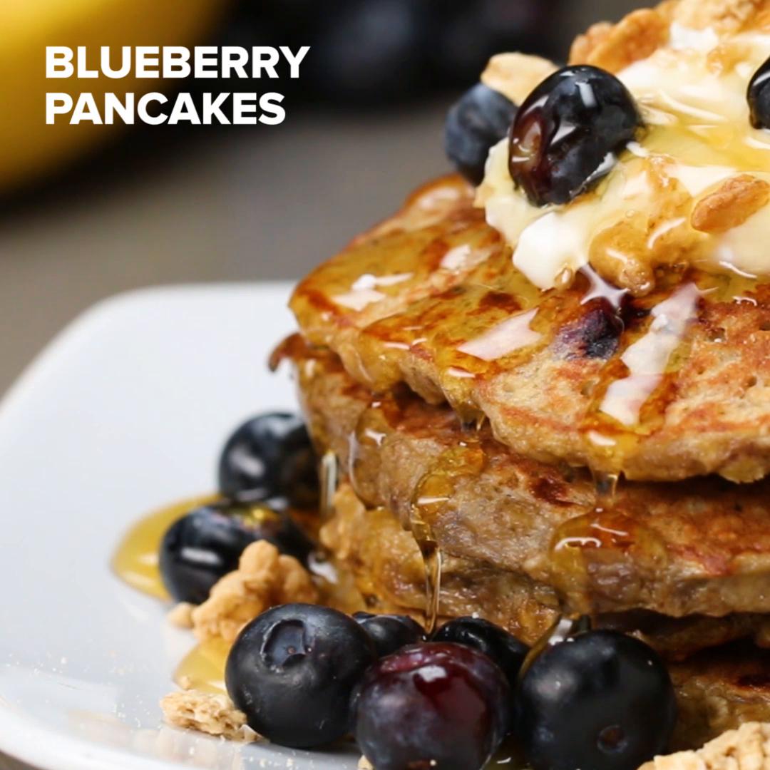 Top 55+ imagen healthy blueberry pancake recipe