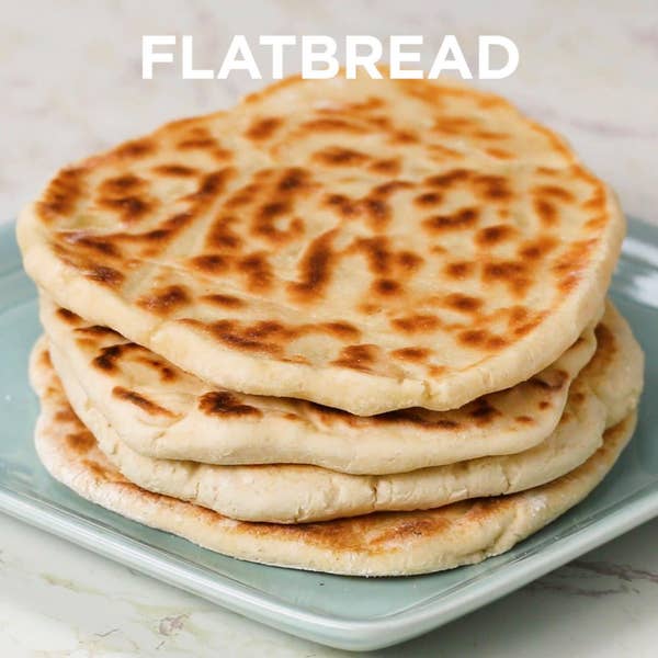 4-Ingredient Gluten-Free Dough Flatbread