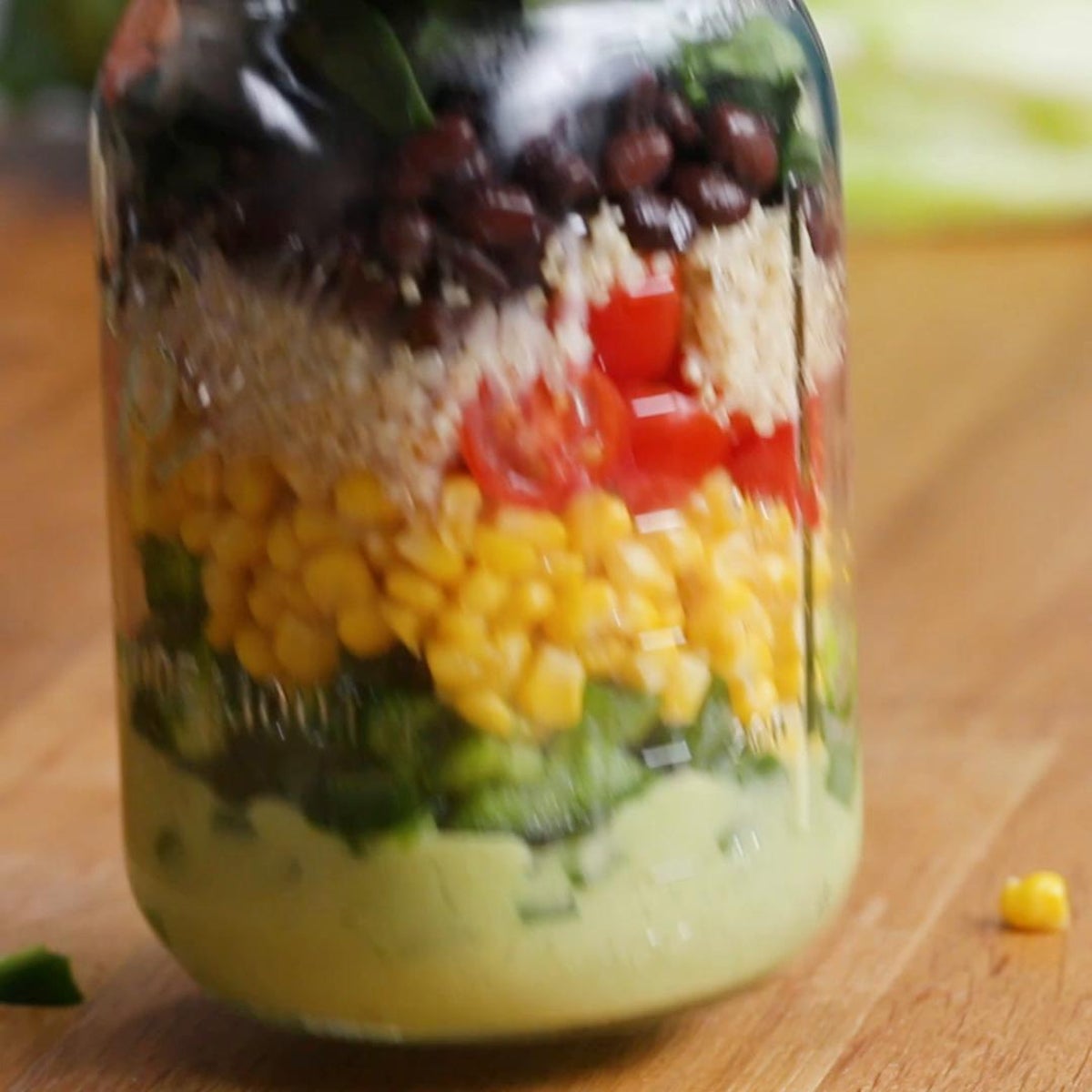 Southwestern Quinoa Mason Jar Salads - Making Thyme for Health