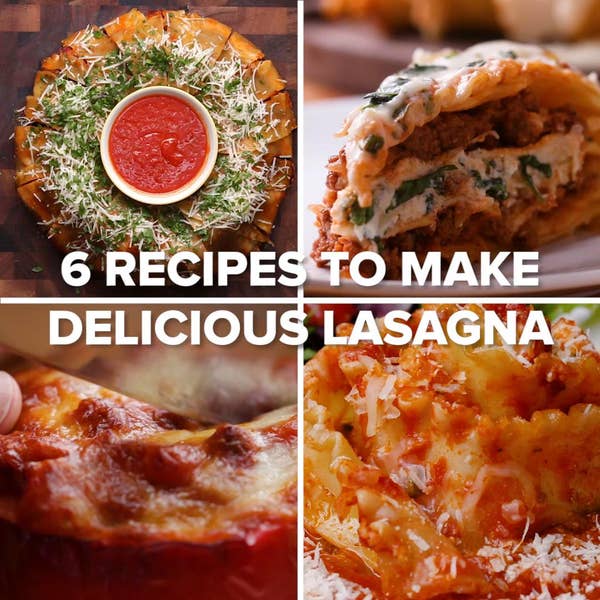 6 Recipes to Make Delicious Lasagna