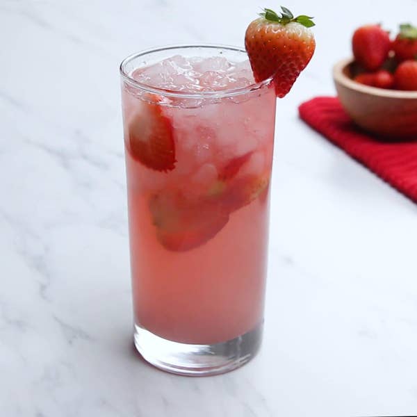 Strawberry Honey Soda