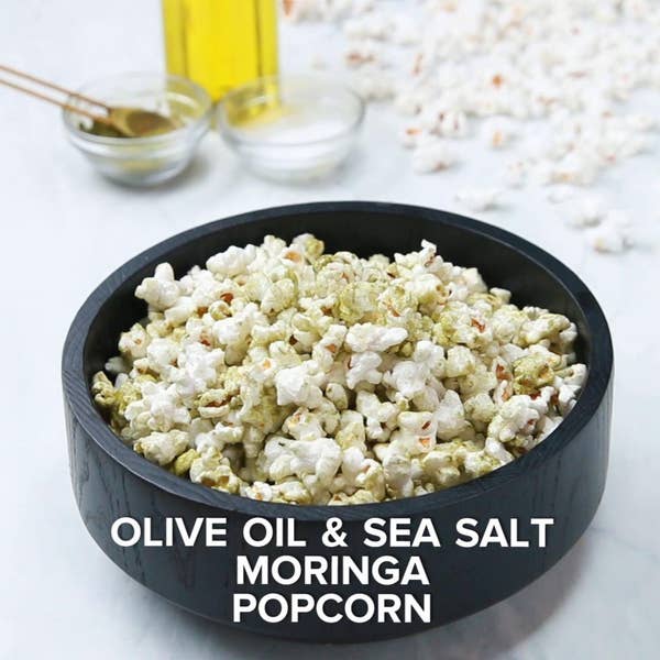Olive Oil Sea Salt Moringa Popcorn