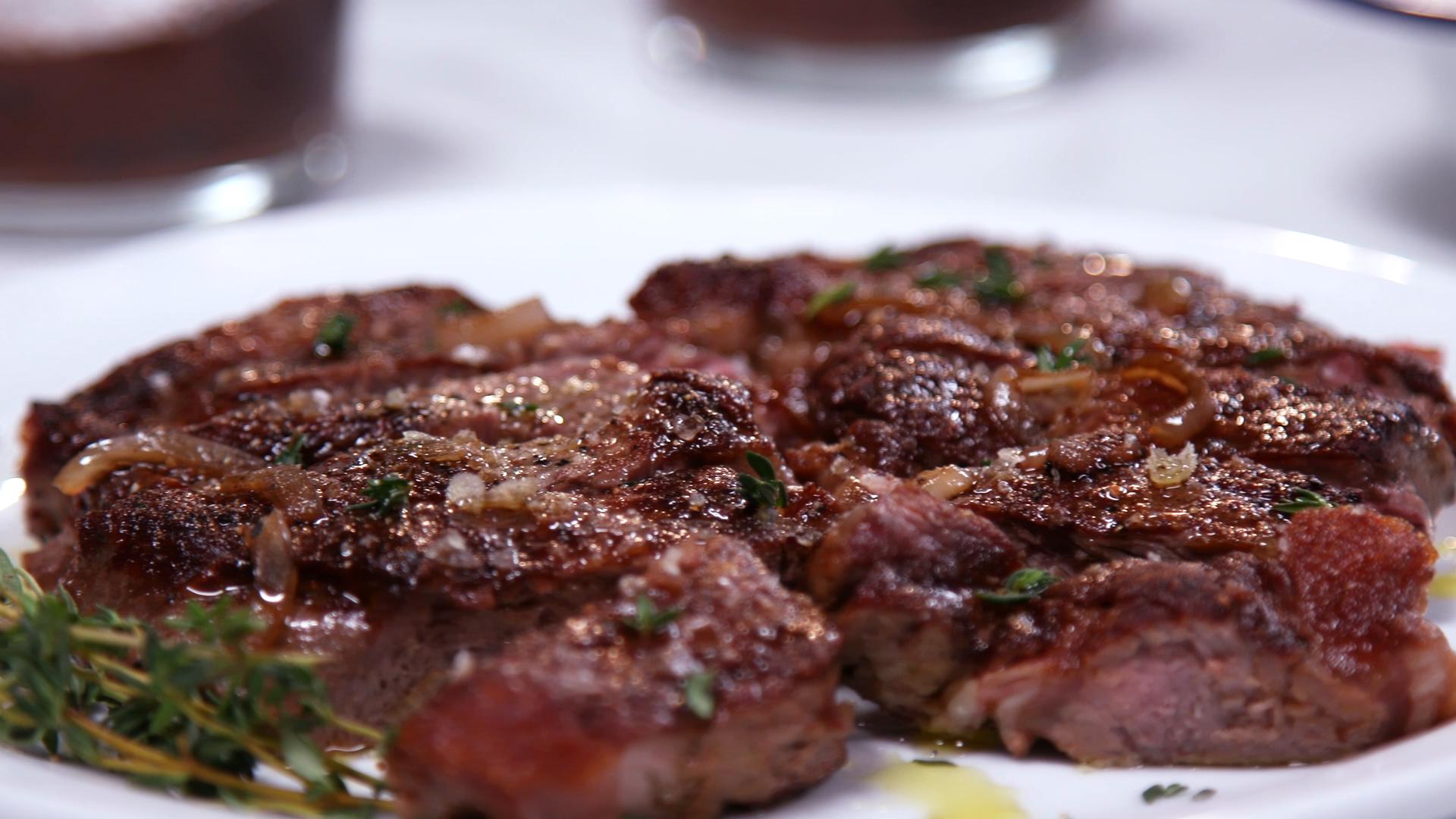 Seared New York Strip Steak Recipe by Tasty_image